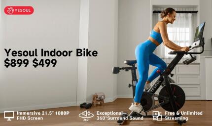Yesoul G1M Max Indoor Bike: The Ultimate Home Fitness Solution for Busy Moms Seeking Self-Care