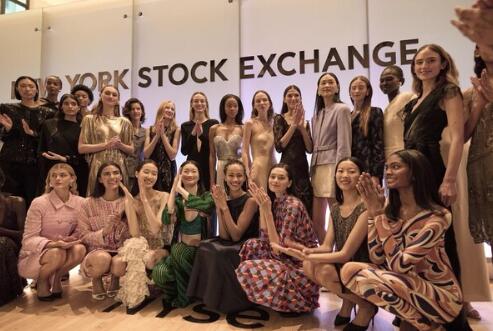 TGE Pioneers an Iconic Fashion Show at the New York Stock Exchange's Trading Floor
