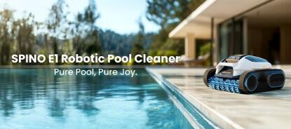 MAMMOTION Dives Into Pool Care With SPINO E1 Robotic Pool Cleaner