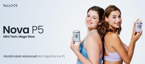 Salloot Nova P5: Ultra-Compact, High-Performance IPL Hair Removal Device Powered by Mini Tech