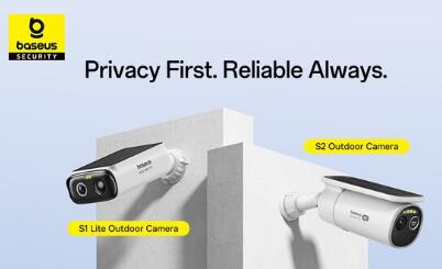 Baseus Expands Smart Security Lineup with Sun-powered S2 and S1 Lite Cameras