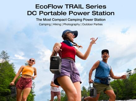 EcoFlow Slims Down the Power Station with Pioneering New TRAIL Series - Purpose-Built for Life Outdoors