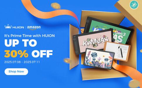 Art Never Melts: Huion's Prime Day 2025 Cool Creative Deals