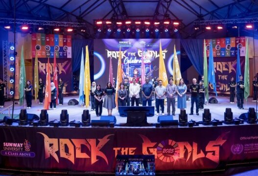 United Nations Rock the Goals in Malaysia